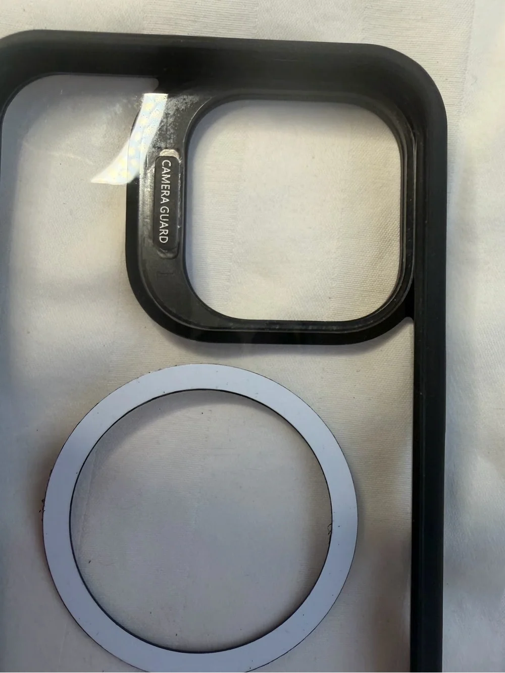 Black Protective Case Frame for iPhone 17